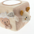 Activité Cube-Plush Toy-Organic Cotton Collection